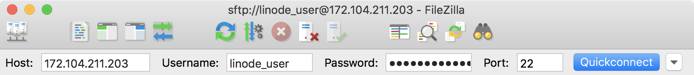 FileZilla Quickconnect FileZilla Quickconnect
