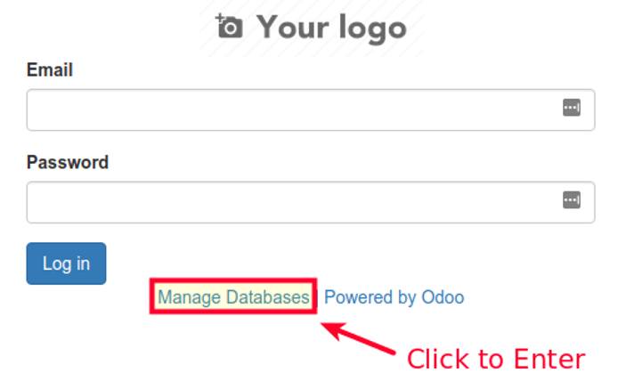 Odoo 11 Login Screen Odoo 11 Login Screen