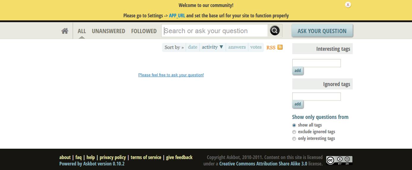set your domain name to askbot base url settings set your domain name to askbot base url settings