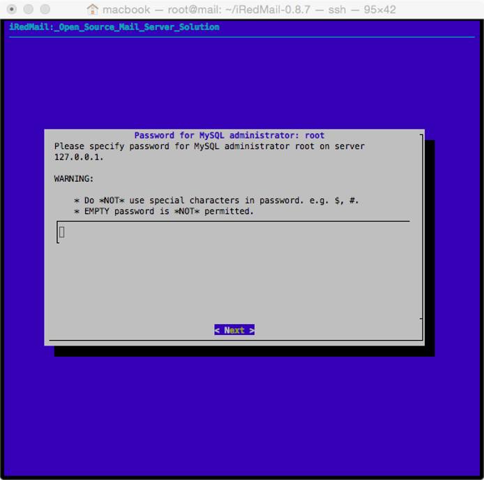 mysql password mysql password