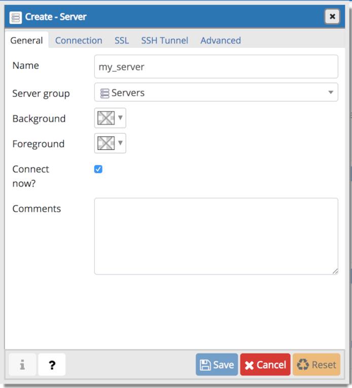 Supply a local name for your server. Supply a local name for your server.