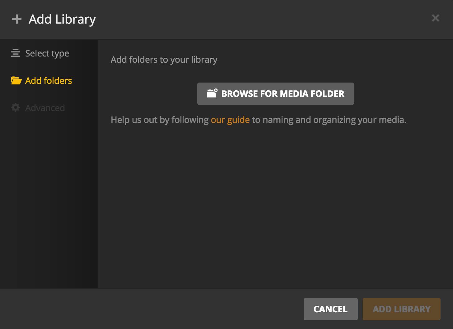 Plex Browse Folder Plex Browse Folder